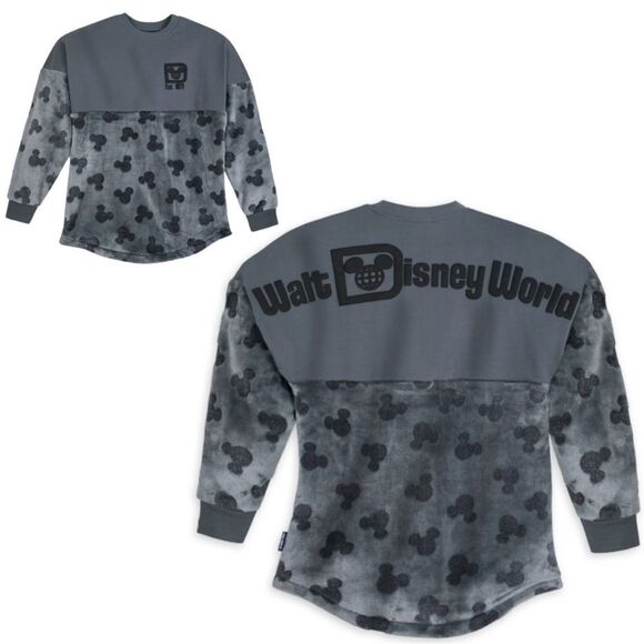 NWT Walt Disney World Velour Fleece Spirit Jersey - Disney Christmas Shirt Small - Picture 3 of 9